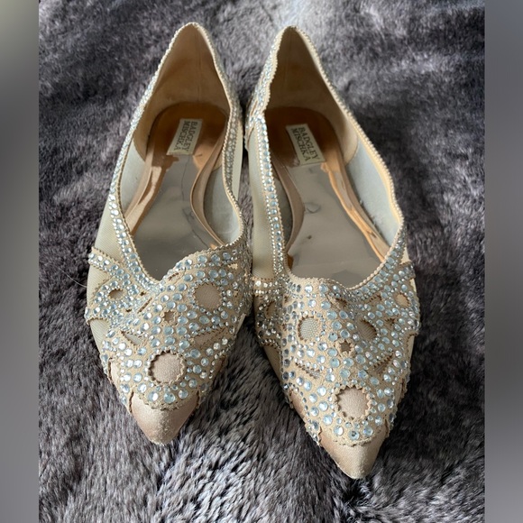 Badgley Mischka size 10 flats - Picture 6 of 8